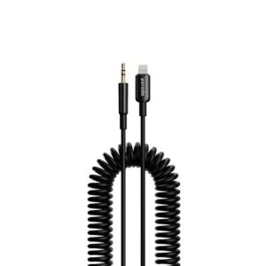 کابل فنری Lightning به AUX پورودو 1.2 متر