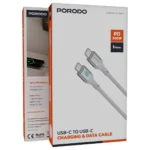 کابل USB-C به USB-C پورودو مدل PD 240W | Porodo USB-C to