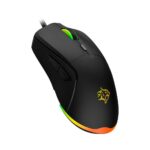 ماوس گیمینگ سیمی پورودو با دقت DPI 7200 و نورپردازی RGB مدل PDX322