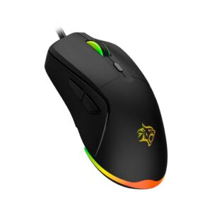 ماوس گیمینگ سیمی پورودو با دقت DPI 7200 و نورپردازی RGB