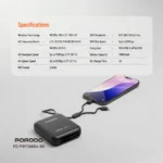 مودم همراه و پاوربانک 4G LTE WiFi 6 پورودو مدل PB064