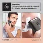 ماشین اصلاح جیبی دو تیغه پورودو مدل Dual-blade pocket shaver