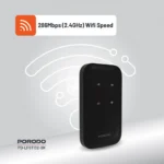 مودم همراه 4G LTE با پشتیبانی WiFi 6 پورودو مدل LFS132