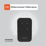 مودم همراه 4G LTE با پشتیبانی WiFi 6 پورودو مدل LFS132