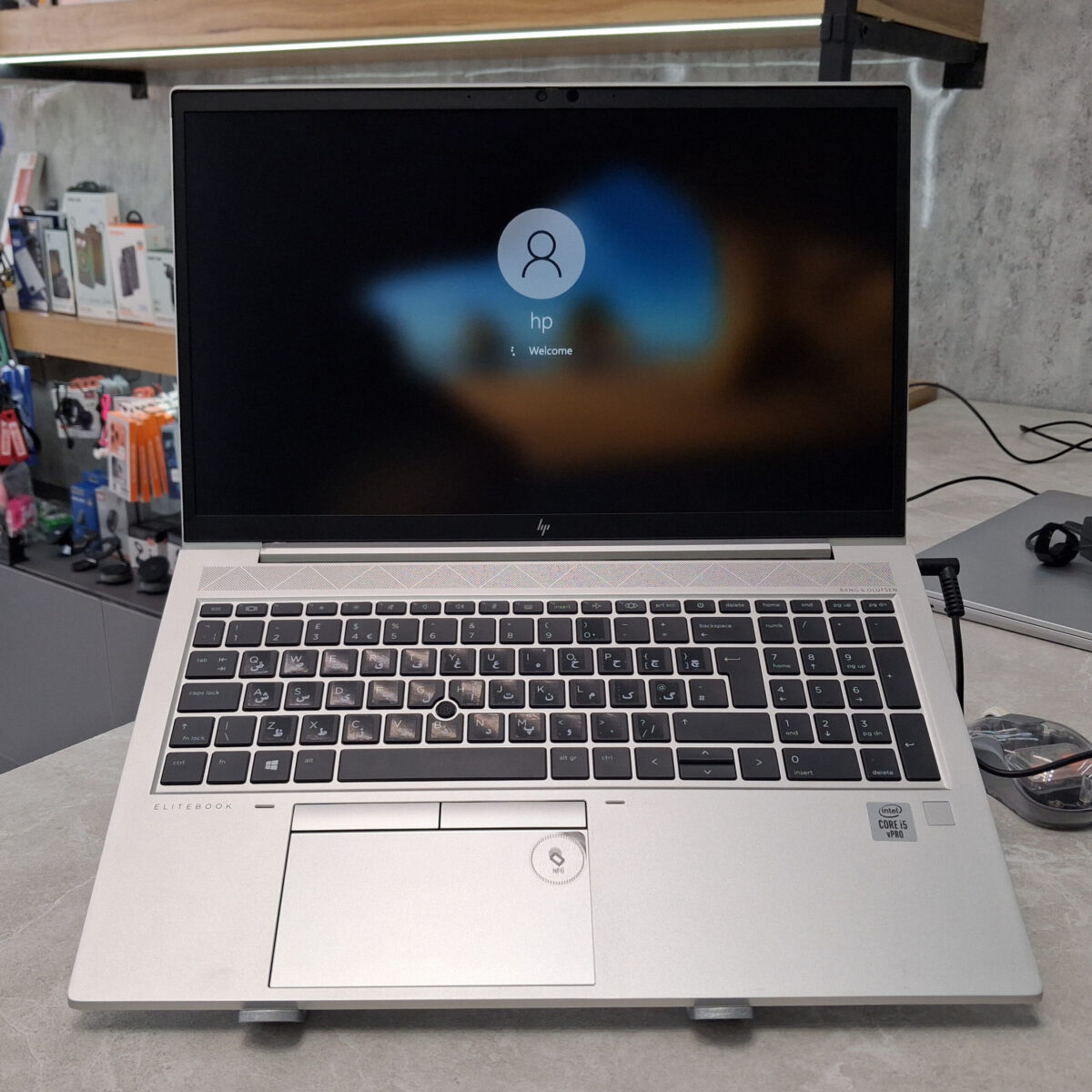 لپ تاپ اچ پی EliteBook 850 G7 مدل 10610U با حافظه ۱۶ گیگابایت و SSD 256 گیگابایت | سیم کارت خور و صفحه لمسی