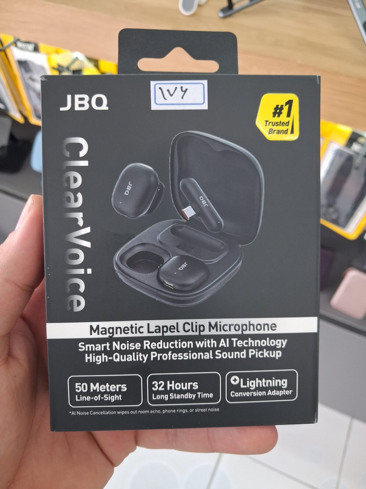 میکروفون یقهای جی بی کیو مدل Elevano میکروفون یقهای بیسیم جی بی کیو مدل ClearVoice - Image 2