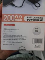 پاوربانک YOX مدل YP-868 ظرفیت ۲۰۰۰۰ میلی‌آمپرساعت - Image 2