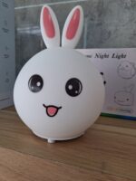 چراغ خواب سیلیکونی طرح خرگوش