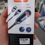 کابل شارژ ۳ در ۱ چشیده مدل CSD-CD12 به همراه فندک حرارتی