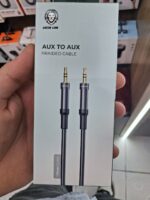 کابل AUX به AUX گرین لاین 1 متری مدل GNAUXTAUXC با روکش بافته - Image 2