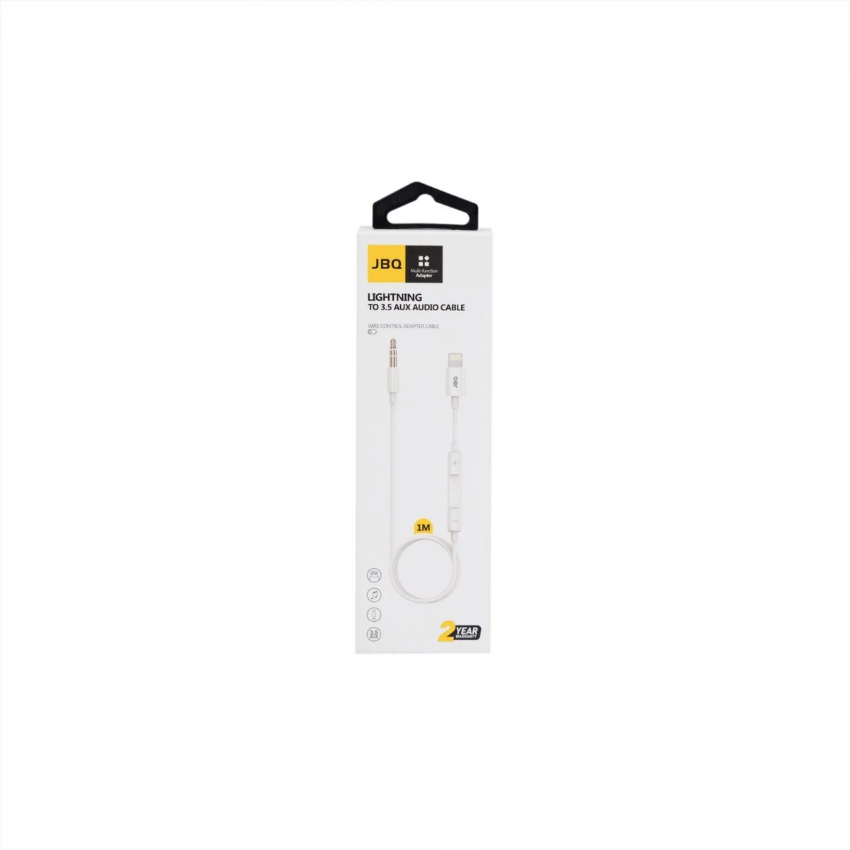 کابل لایتنینگ به AUX جی بی کیو مدل JMH-021 با کنترل سیم - Image 4