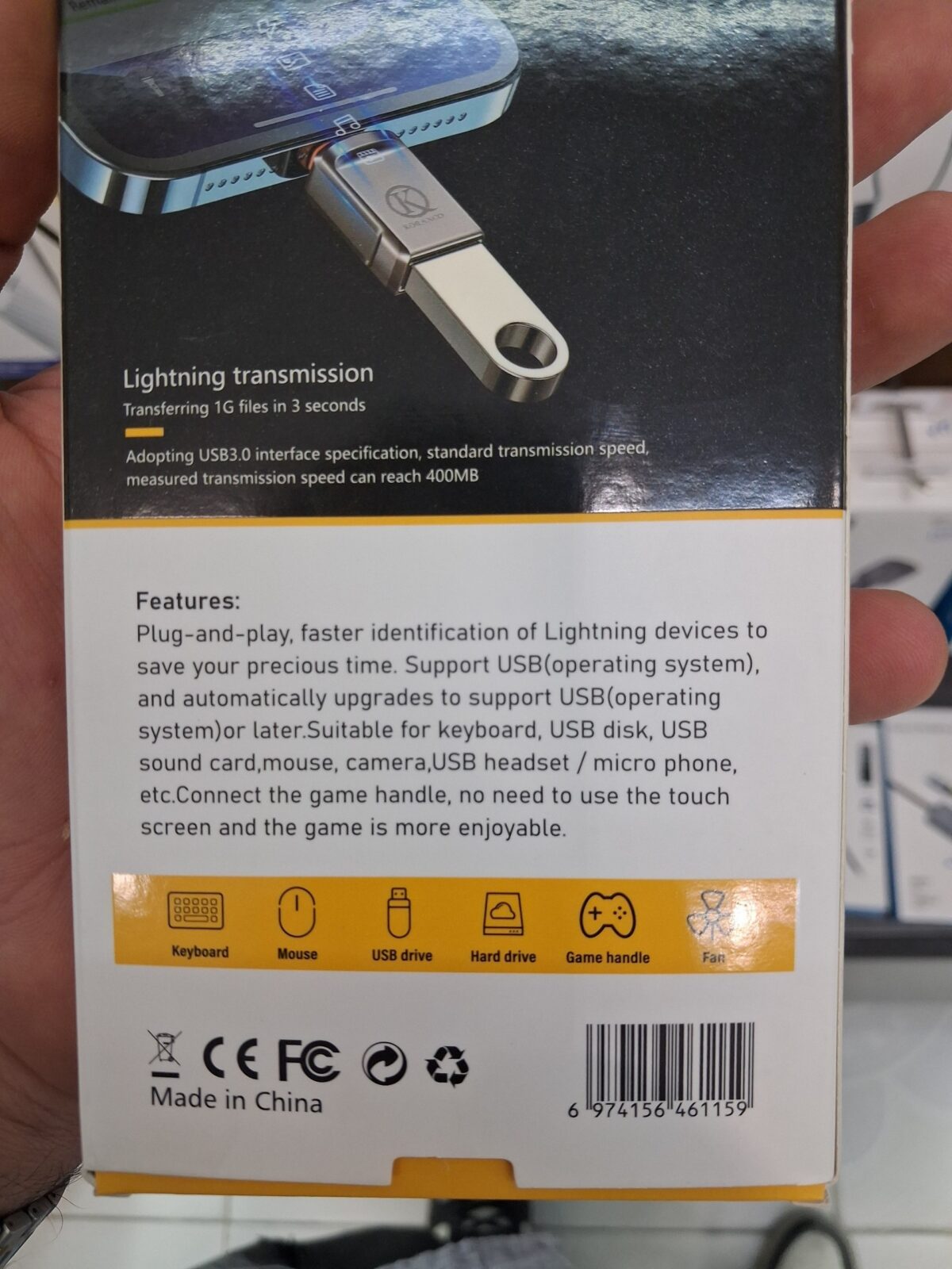 تبدیل لایتنینگ به USB کورانکو با فناوری USB 3.0 - Image 2