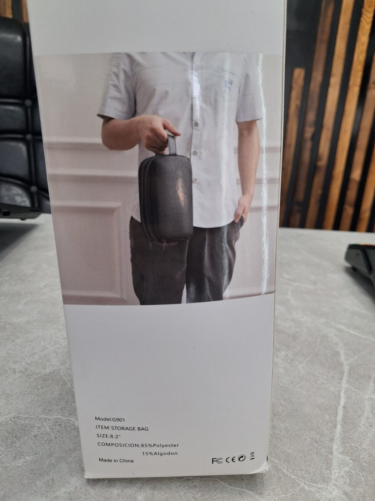 کیف دستی سفری قفل‌دار جنس چرمی - Image 5