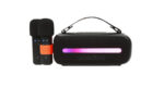 اسپیکر بلوتوثی پورودو مدل Soundtec 14 وات با دو میکروفون بی‌سیم - Image 3