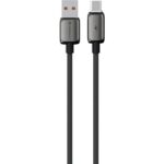 کابل شارژ USB-A به تایپ‌سی پاورولوژی مدل PWDC99D طول ۱ متر