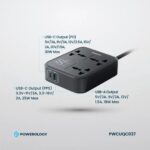 چندراهی برق پاورولوژی مدل PWCUQC037 ظرفیت ۳۲۵۰ وات - Image 2