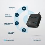 چندراهی برق پاورولوژی مدل PWCUQC037 ظرفیت ۳۲۵۰ وات - Image 3