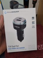 شارژر فندکی 75 وات دو پورت پاورولوژی مدل PCC-SRO24 - Image 3