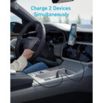 شارژر فندکی 30 وات انکر مدل PowerDrive A2741 دو پورت