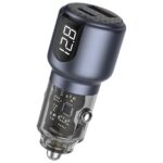 شارژر فندکی 75 وات گرین لاین مدل Dual Port با پورت PD و QC