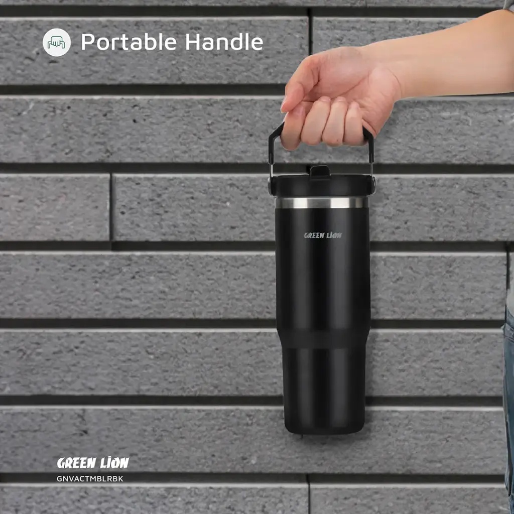 تراول ماگ گرین لاین مدل Vacuum Tumbler - 04 تراول ماگ گرین لاین مدل Vacuum Tumbler ظرفیت 900 میلیلیتر - Image 4