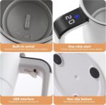 ماگ همزن اتوماتیک جی بی کیو مدل Vortex ظرفیت 380 میلی‌لیتر - Image 5
