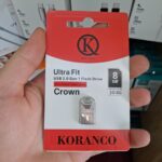 فلش مموری کورانکو مدل Crown Ultra Fit ظرفیت 8 گیگابایت