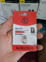 فلش مموری کورانکو مدل Crown Ultra Fit ظرفیت 8 گیگابایت